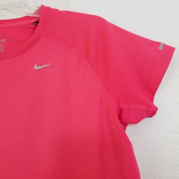 Nike dri-fit reflective running Athletic top L - Picture 4 of 8